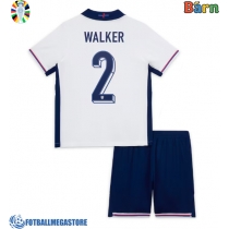 Fotballdrakt Barn England Kyle Walker #2 Hjemmedraktsett EM 2024 Kortermet (+ Korte bukser)